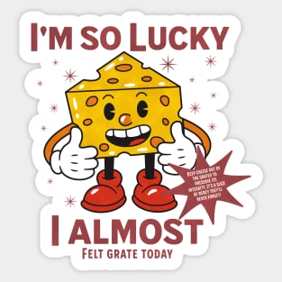 Im so Lucky Sticker